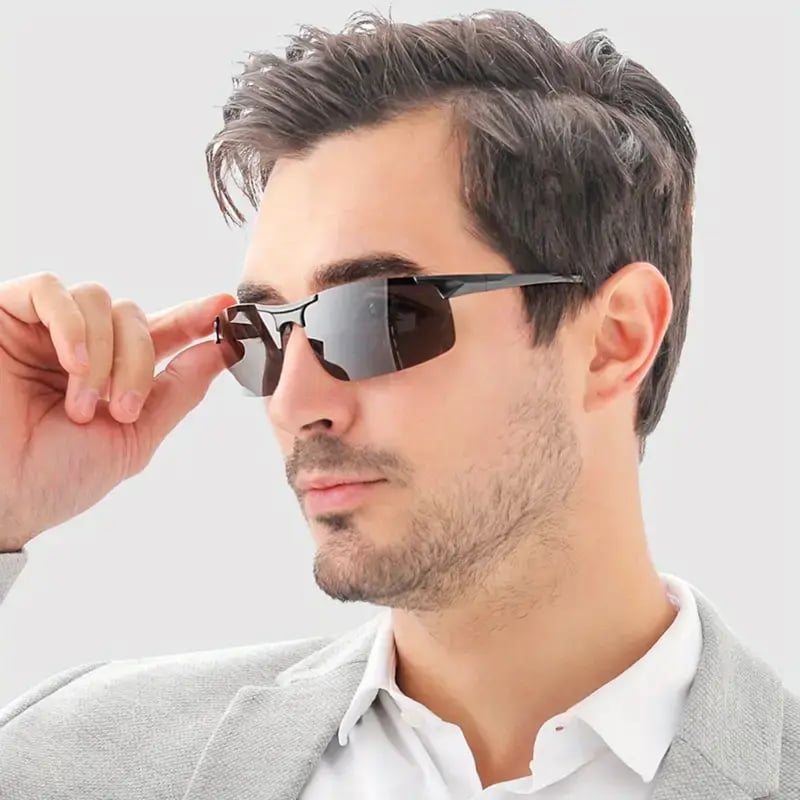 🕶️HD Polarized Photochromic Sunglasses